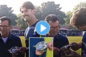 AUS vs SCO Australia Team video viral with interesting Trophy