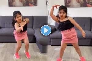 A girl stunning dance on a Bollywood song