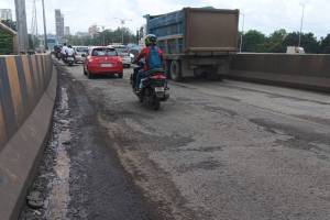 Shiv-Panvel highway, Shiv-Panvel highway potholes ,