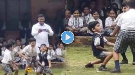 Kolhapur Viral Video students dance beat of Halgi