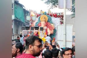 Ganapati procession pune, decoration fire pune,