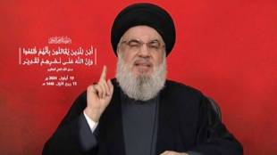 Hezbollah leader Sayyed Hassan Nasrallah