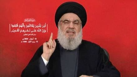 Hezbollah leader Sayyed Hassan Nasrallah