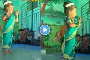 A Girl dance on a Marathi song