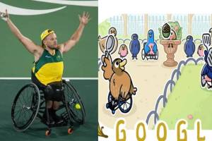 Google doodle today wheelchair tennis