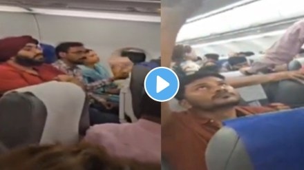 Indigo Flight Video Viral