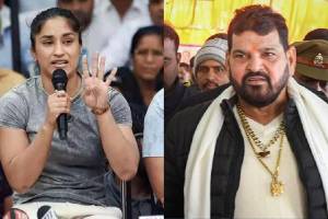 Vinesh Phogat says Brij Bhushan Singh surviving political power