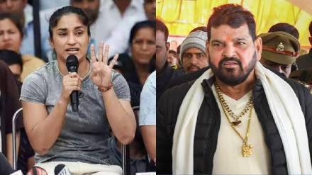 Vinesh Phogat says Brij Bhushan Singh surviving political power