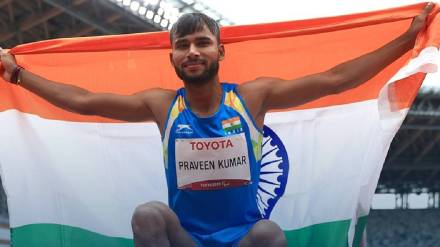 Paris Paralympics 2024 Praveen Kumar Wins Gold in Men's T64 High Jump in Marathi