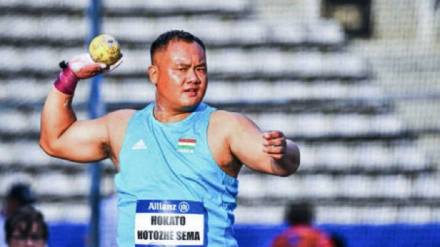 Paralympics 2024 Who is Hokato Sema Win Bronze in Mens Shot Put F57 in marathi