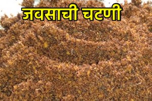 Flax Seeds Chutney Recipe in marrathi