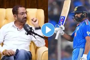 Umpire Anil Chaudhary on Rohit Sharma