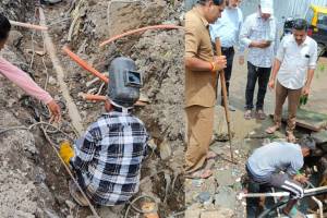 thane illegal water connection marathi news