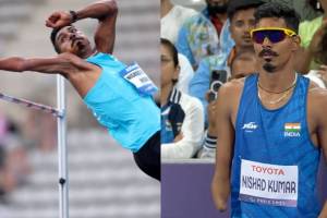 Nishad Kumar Won Silver Medal In High Jump Paris Paralympics 2024