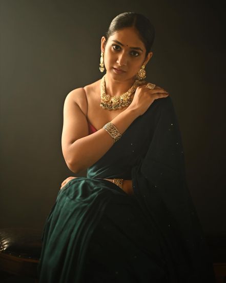 Priyadarshini Indalkar Saree Look