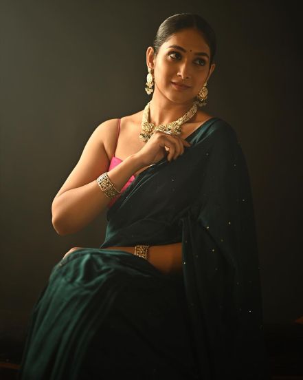 Priyadarshini Indalkar Saree Look