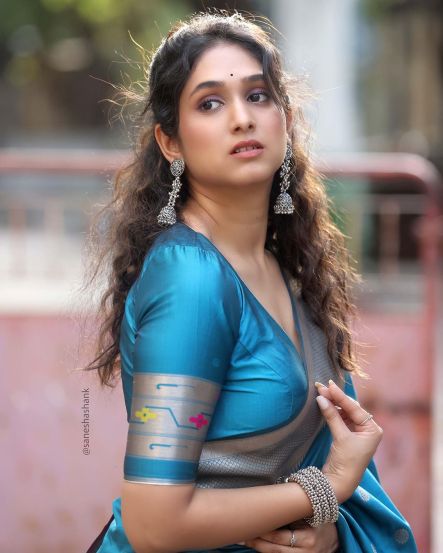 Priyadarshini Indalkar Saree Look