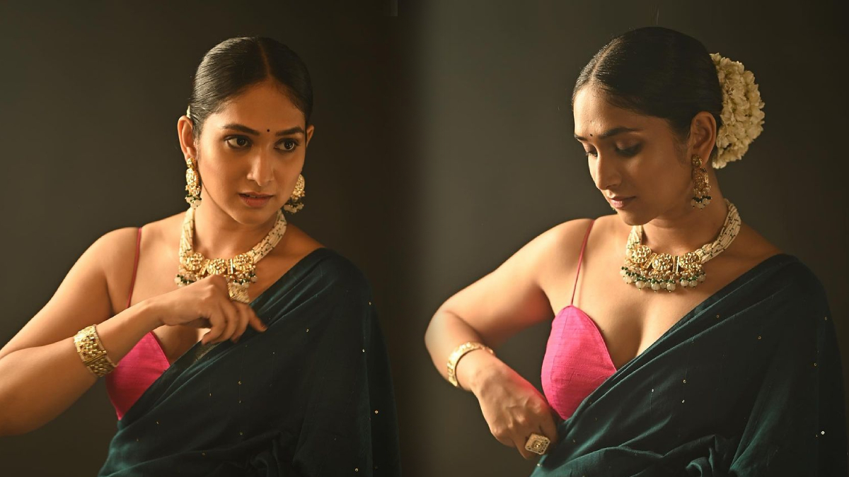 Priyadarshini Indalkar Saree Look