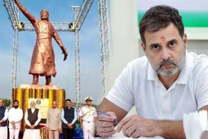 Rahul Gandhi on Chhatrapati Shivaji Statue Collapse