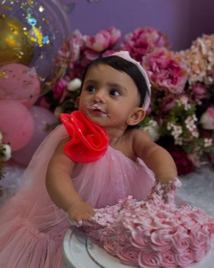 Rahul Vaidya Disha Parmar Daughter Birthday