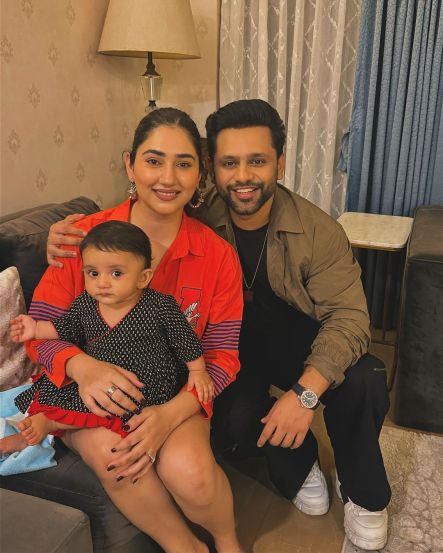 Rahul Vaidya Disha Parmar Daughter Birthday