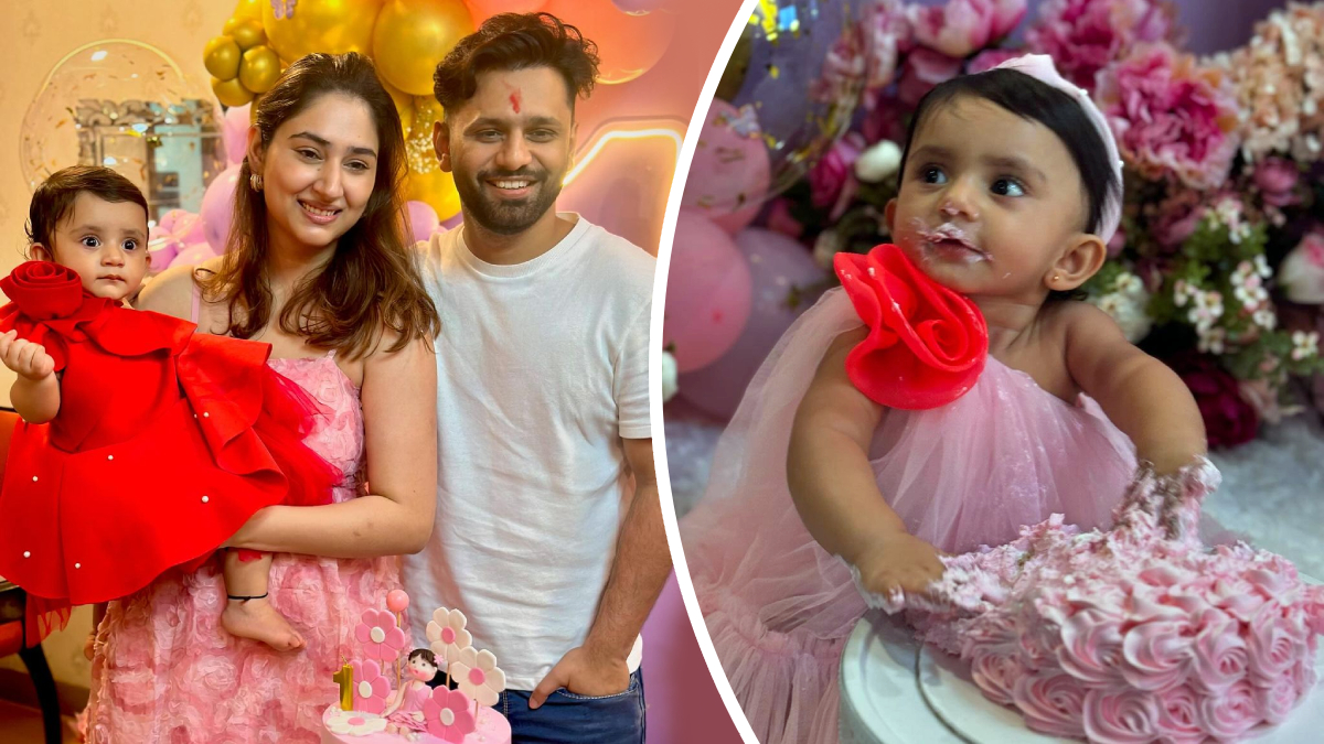 Rahul Vaidya Disha Parmar Daughter Birthday