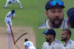 IND vs BAN Rohit Sharma Surprising Reaction Video Viral on Akashdeep Wicket DRS