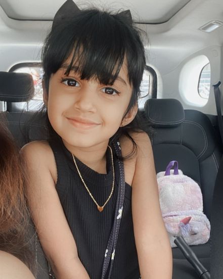 Rucha Hasabnis daughter 