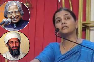 Ruta Awhad Sparks Controversy osama bin laden apj abdul kalam