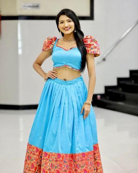 Rutuja Kulkarni Paithani Lehenga