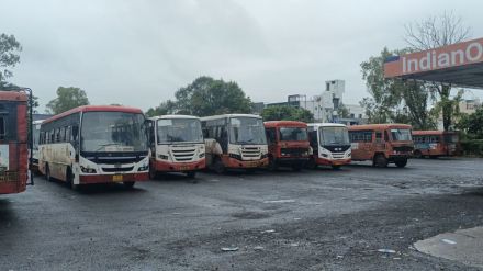 ST employees agitation continues Plight of lakhs of passengers