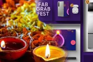 Samsung Fab Grab Fest sales information in marathi