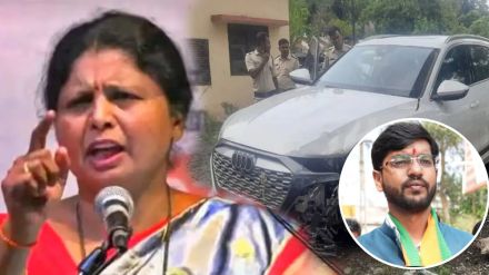 Sushma Andhare on Sanket Bawankule Nagpur car accident