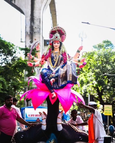 Navratri 2024 Devi Aagman Sohala Mumbai Photos