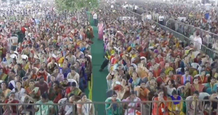 Narendra Modi in Wardha