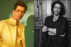 Shah Rukh Khan And Karan Johar