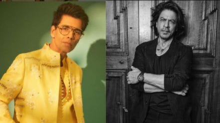 Shah Rukh Khan And Karan Johar