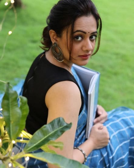 Spruha Joshi Saree Look