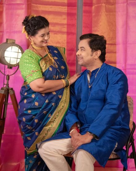 Subodh Bhave Manjiri Bhave Photoshoot