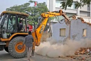 Supreme Court Bulldozer action