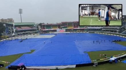 Indian Cricket Team Played Foot Volley Match After Returning to Hotel On IND vs BAN