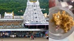 Tirupati Laddu : चरबीनंतर आता तंबाखू? तिरुपती बलाजीच्या प्रसादाबाबत भाविकाचा गंभीर दावा, VIDEO व्हायरल