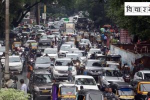 problem of koyta attacks and traffic congestion on the roads in Pune is serious