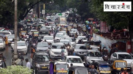 problem of koyta attacks and traffic congestion on the roads in Pune is serious