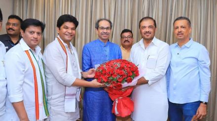 Congress leader met Uddhav Thackeray on his nagpur