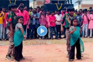 Video Shows Children danced to Pushpa 2 song Angaaron