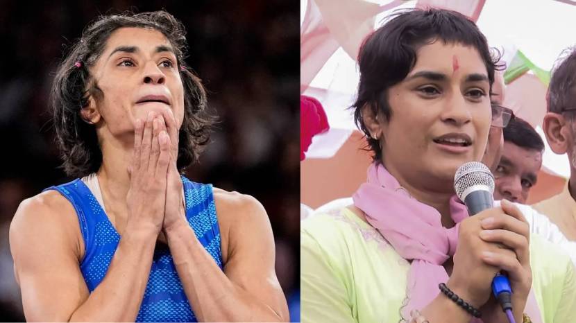 Vinesh Phogat Received Notice From Nada National Anti Doping Agency After Missed Dope Test Marathi News