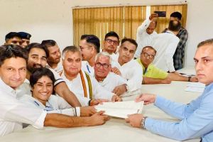 Vinesh Phogat Nomination filed for haryana assembly election