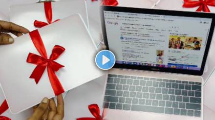 Viral Video Of Apple Mackbook Wedding Card