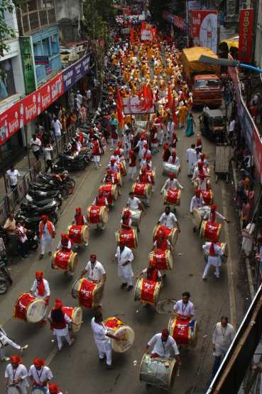 Sharad Pawar lalbaugcha Raja Darshan